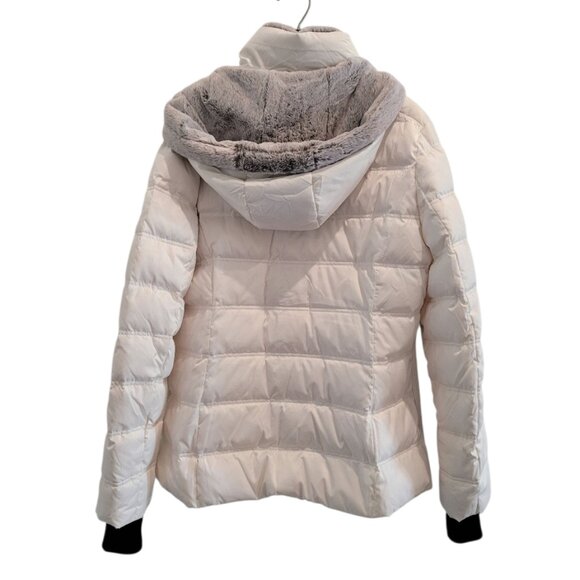 Slow Down, Women Midweight Down Puffer Jacket, L, White (NEW) - Picture 4 of 5